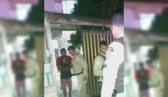 Imagem de Aproveitando de porta aberta, homem faz moradora refém durante a madrugada, no Alto do Cabrito; veja vídeo