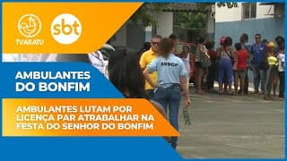 Imagem de Lavagem do Bonfim se aproxima e Jorge Araújo vai para a fila de credenciamento dos ambulantes; assista 