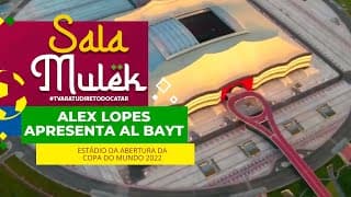 Imagem de TV Aratu no Catar: Alex Lopes apresenta estádio Al Bayt, onde será a abertura da Copa do Mundo 2022