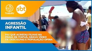 Imagem de Polícia Civil está apurando caso de agressão de pai contra duas meninas na praia de Itapuã: homem está foragido