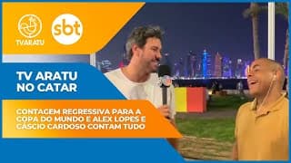 Imagem de Contagem regressiva para a copa do mundo! Alex lopes e Cáscio Cardoso contam tudo direto do Catar 